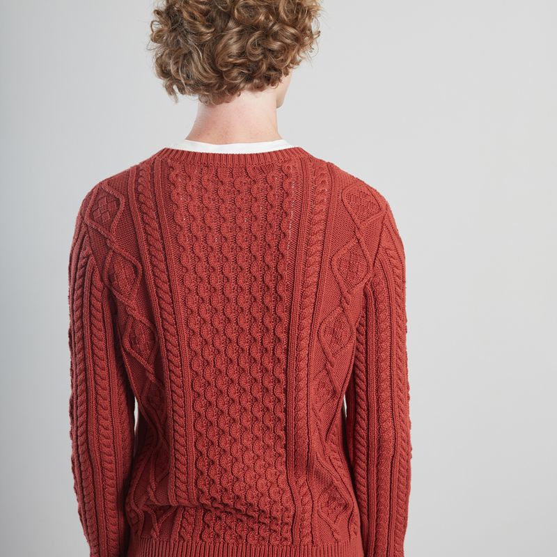 Cable Knit Jumper - L'Exception Paris