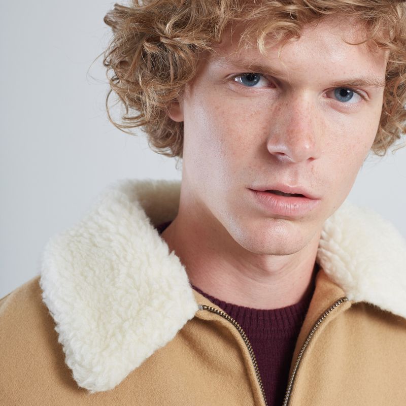 Blouson Aviateur en Laine et Cachemire - L'Exception Paris