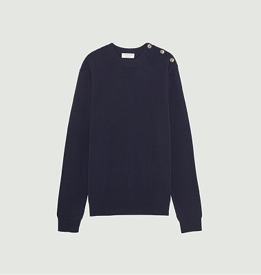 Sailor sweater in extra-fine merino wool 