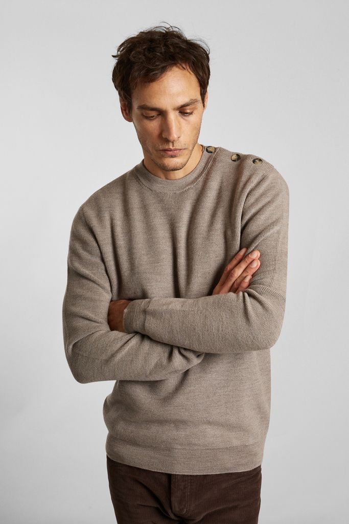 Extra fine merino wool sailor sweater - L'Exception Paris