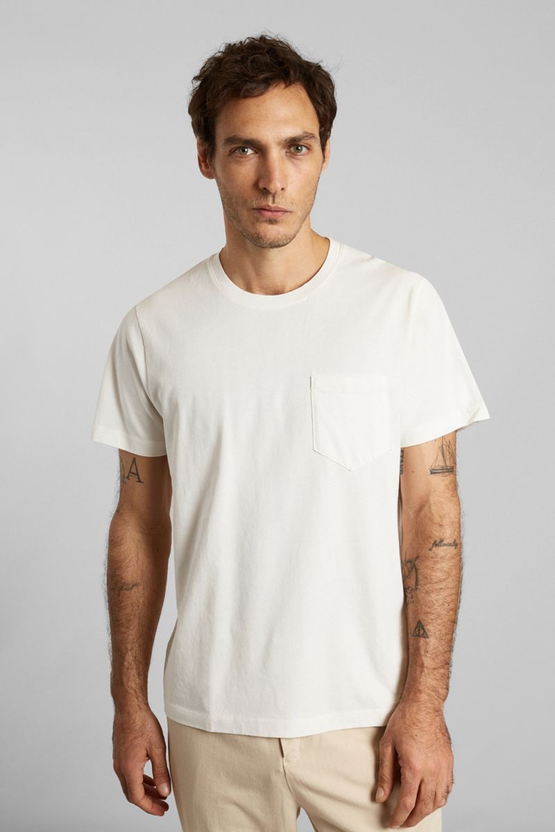 Taschen-T-Shirt aus Bio-Baumwolle - L'Exception Paris