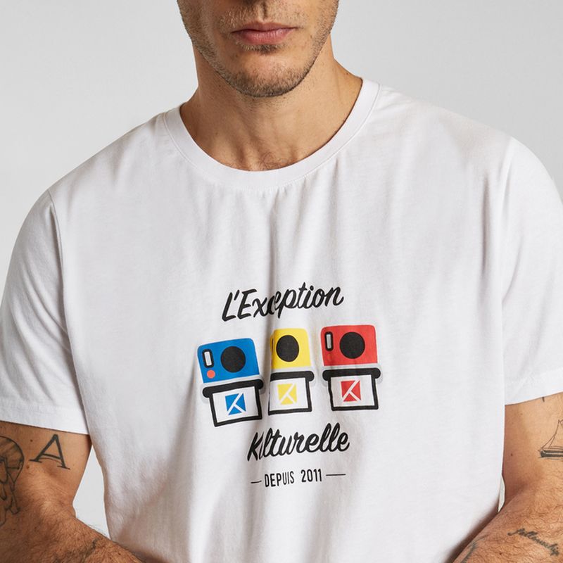 T-shirt en coton biologique collaboration 10 ans L'Exception Paris x Kulte - L'Exception Paris