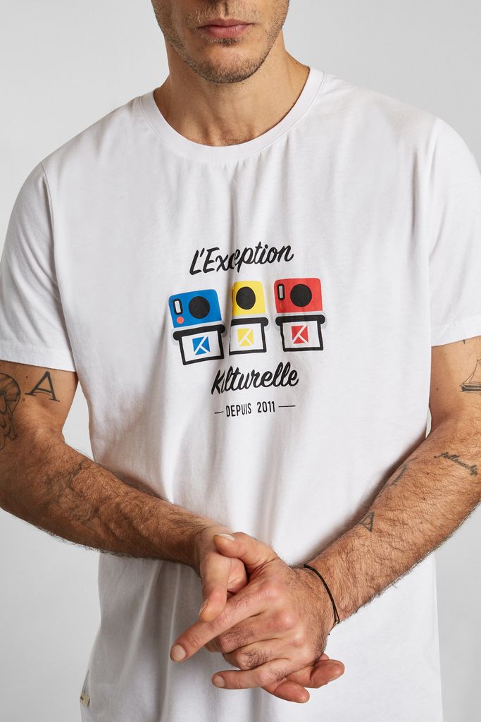 T-shirt en coton biologique collaboration 10 ans L'Exception Paris x Kulte - L'Exception Paris