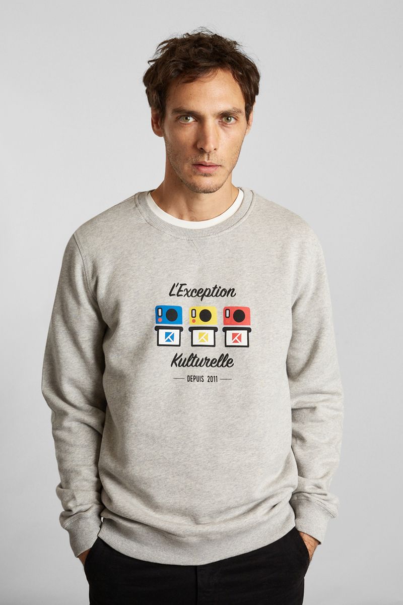 Sweatshirt aus Bio-Baumwolle 10 Jahre Zusammenarbeit L'Exception Paris x Kulte - L'Exception Paris