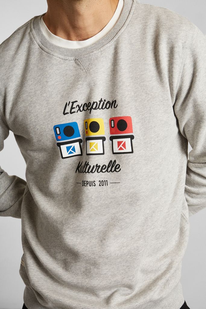 Sweatshirt en coton biologique collaboration 10 ans L'Exception Paris x Kulte - L'Exception Paris