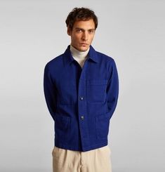 Cotton canvas worker jacket
