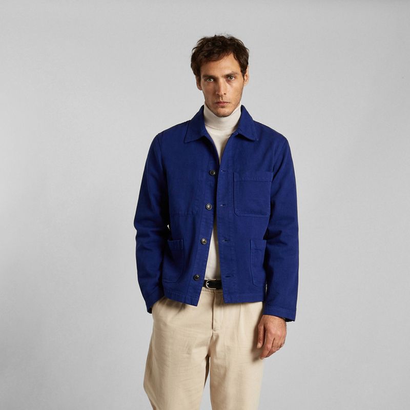 Cotton canvas worker jacket - L'Exception Paris