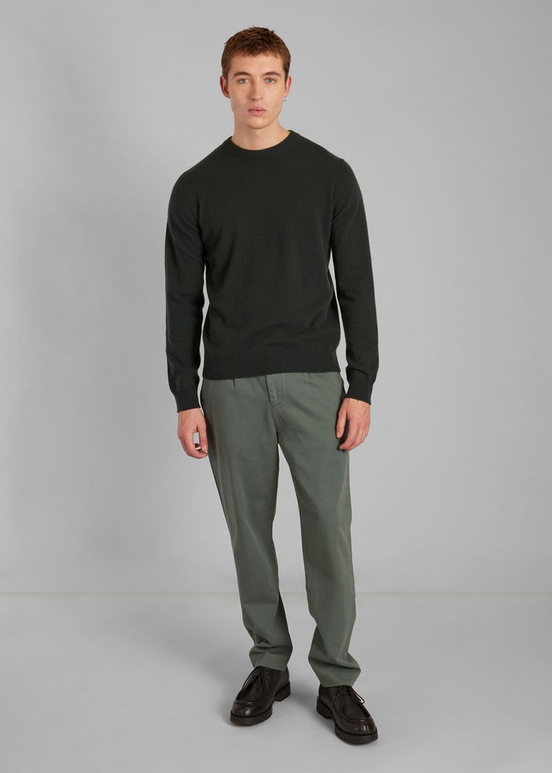 Pleated pants in cotton twill - L'Exception Paris