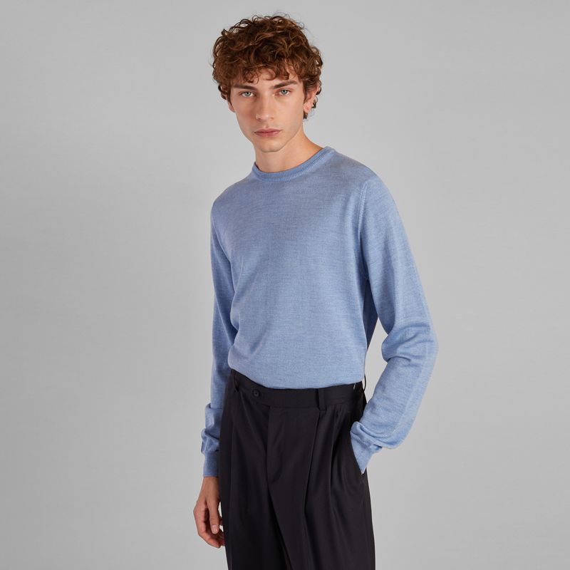 Merino wool round neck sweater - L'Exception Paris