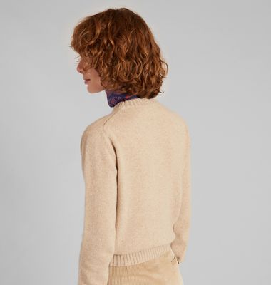 Recycled cashmere sweater