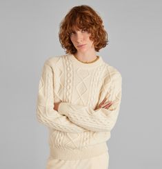 Twisted wool sweater L'Exception Paris