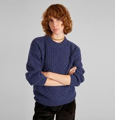 Twisted wool sweater L'Exception Paris