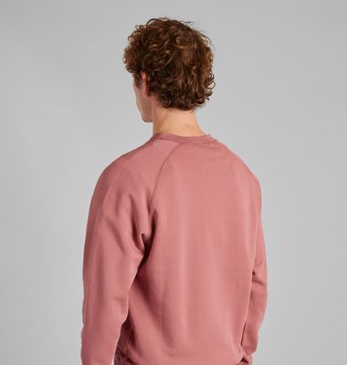 Sweatshirt col rond en coton biologique