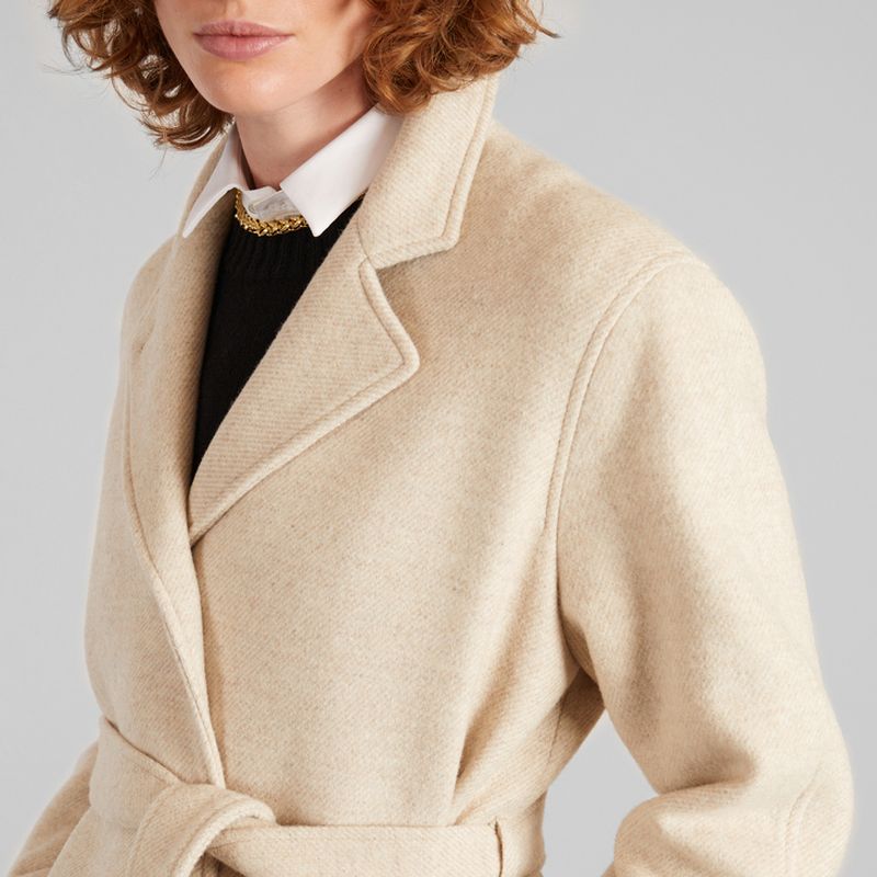 Made in France virgin wool overcoat - L'Exception Paris