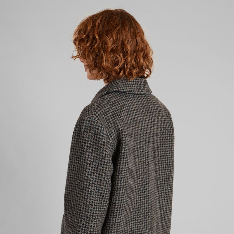 Sur-veste laine vierge fabriquée en France - L'Exception Paris