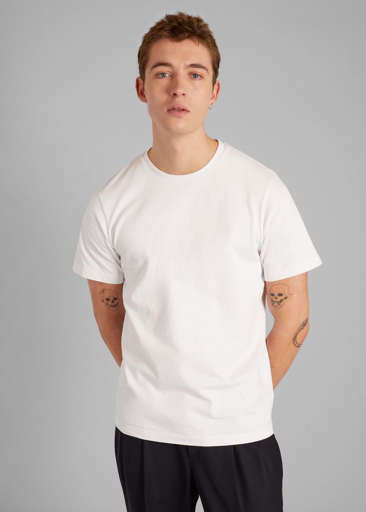 Unisex Thick organic t-shirt with embroidery - L'Exception Paris