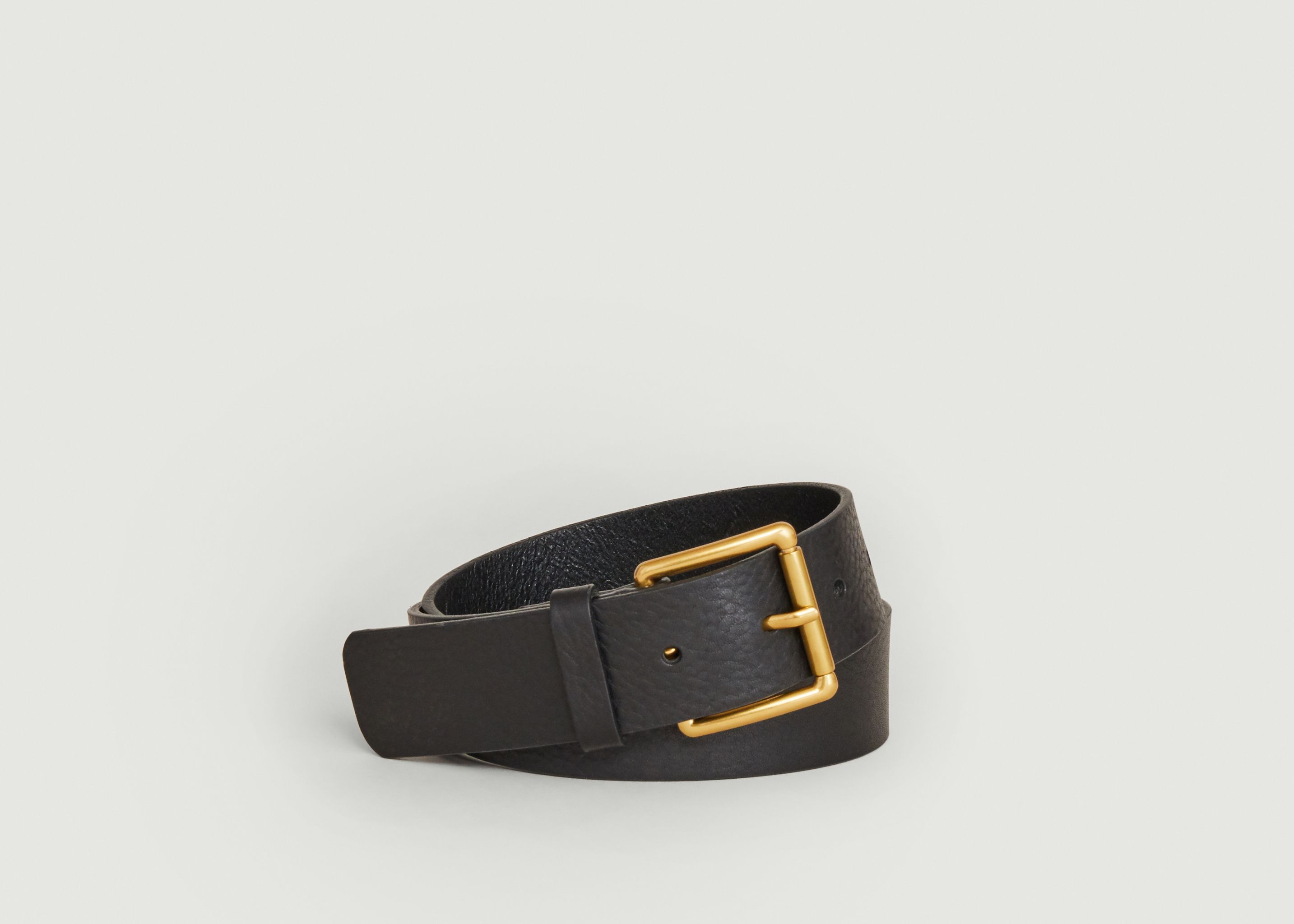Vegetable-tanned leather belt - L'Exception Paris