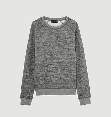 Sweatshirt aus recycelter japanischer Baumwolle