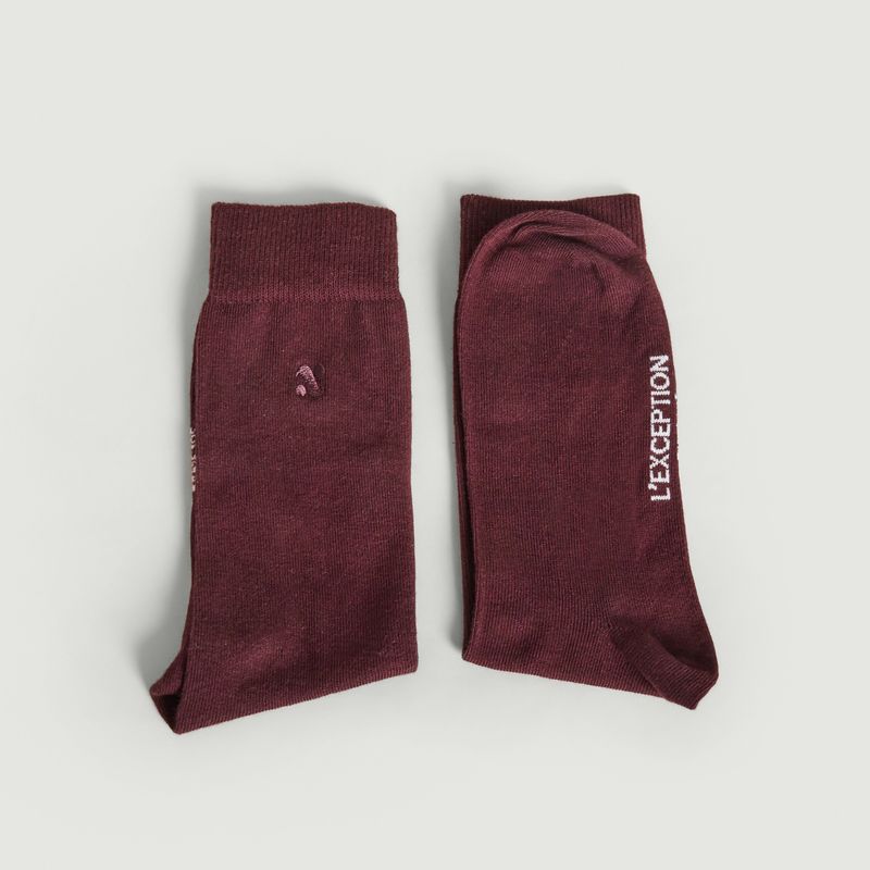 Bestickte Socken - L'Exception Paris