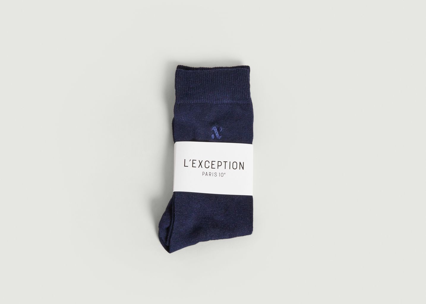 Chaussettes brodées MIF - L'Exception Paris