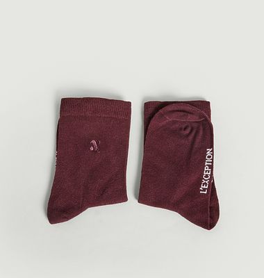 Embroidered socks 