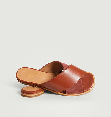 Rémie suede open-toe mules L'Exception x Anthology