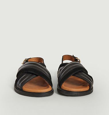 Ylva leather sandals by L'Exception x Anthology