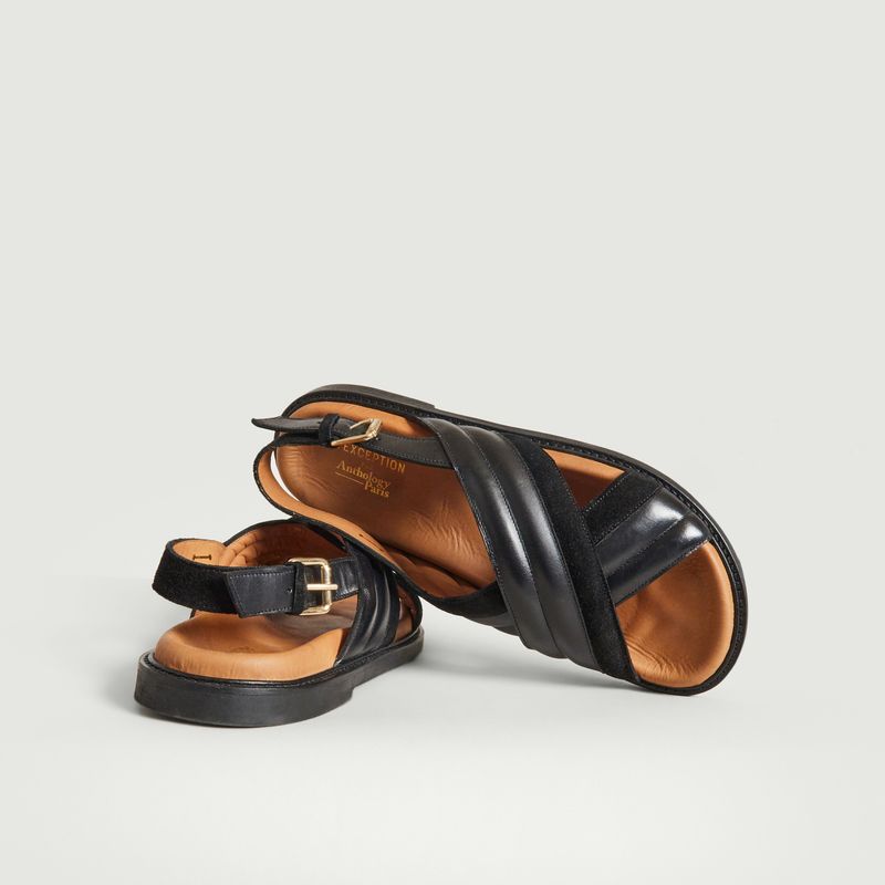 Ylva leather sandals by L'Exception x Anthology - L'Exception Paris