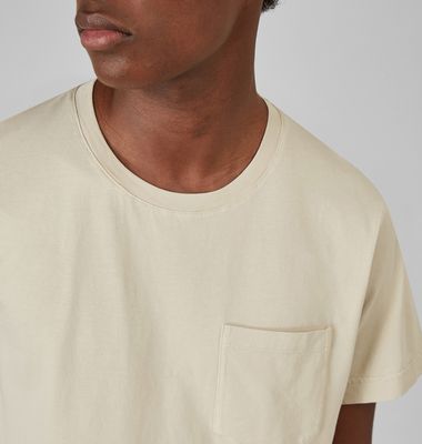 T-Shirt aus Bio-Baumwolle mit Tasche