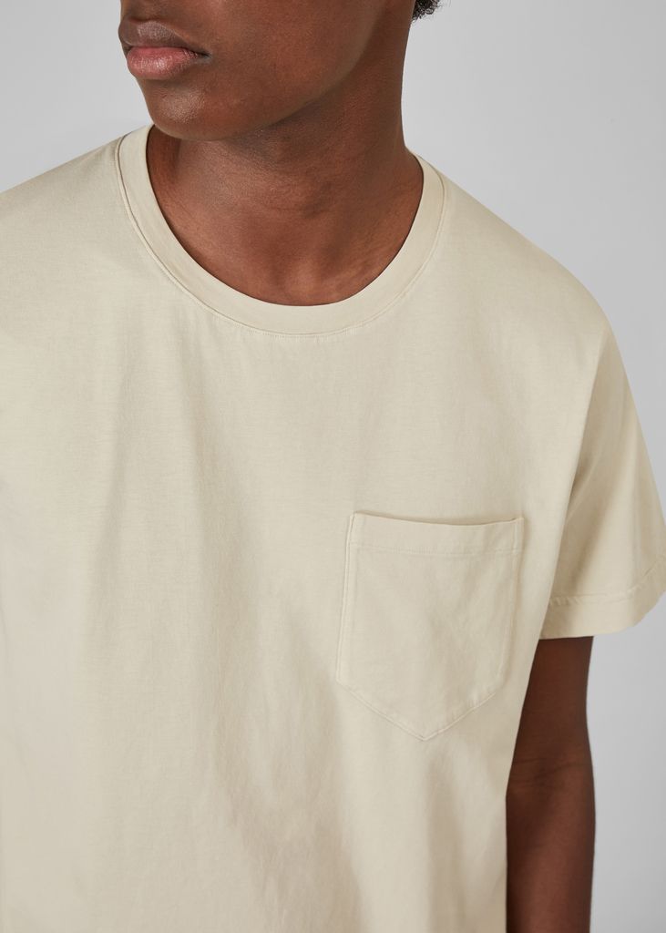 T-Shirt aus Bio-Baumwolle mit Tasche - L'Exception Paris