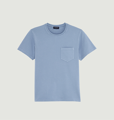 T-shirt poche en coton biologique