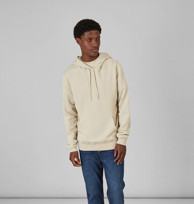 Thick hoodie in organic cotton