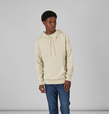 Thick hoodie in organic cotton