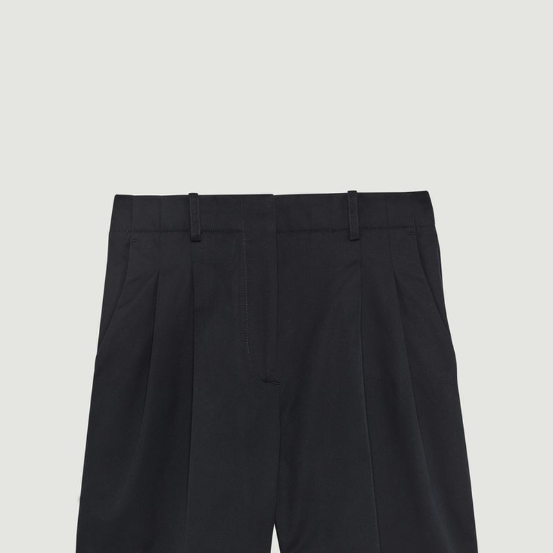 High waist shorts in cotton twill - L'Exception Paris