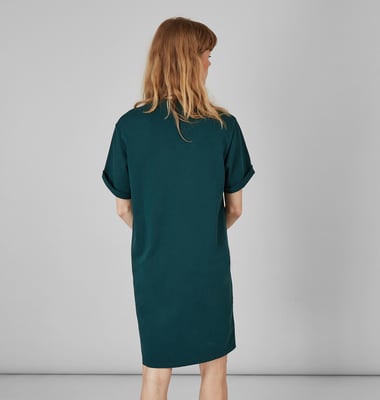 Thick cotton t-shirt dress