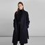 Straight belted overcoat made in France - L'Exception Paris