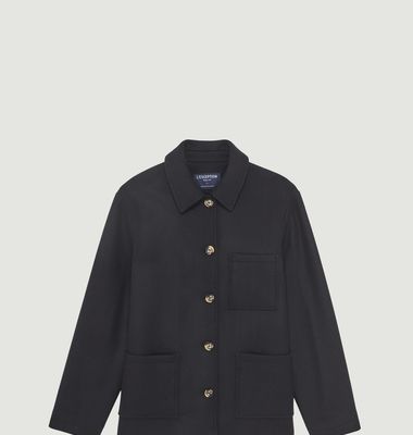 Wool over-jacket made in France
