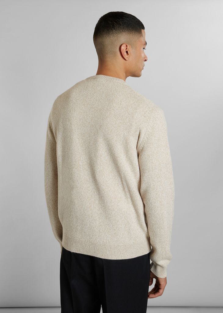 Geelong wool thick round-neck jumper - L'Exception Paris