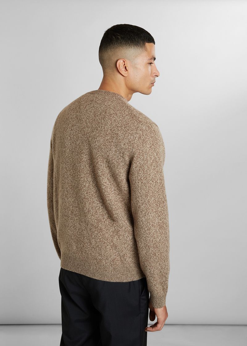 Geelong wool thick round-neck jumper - L'Exception Paris