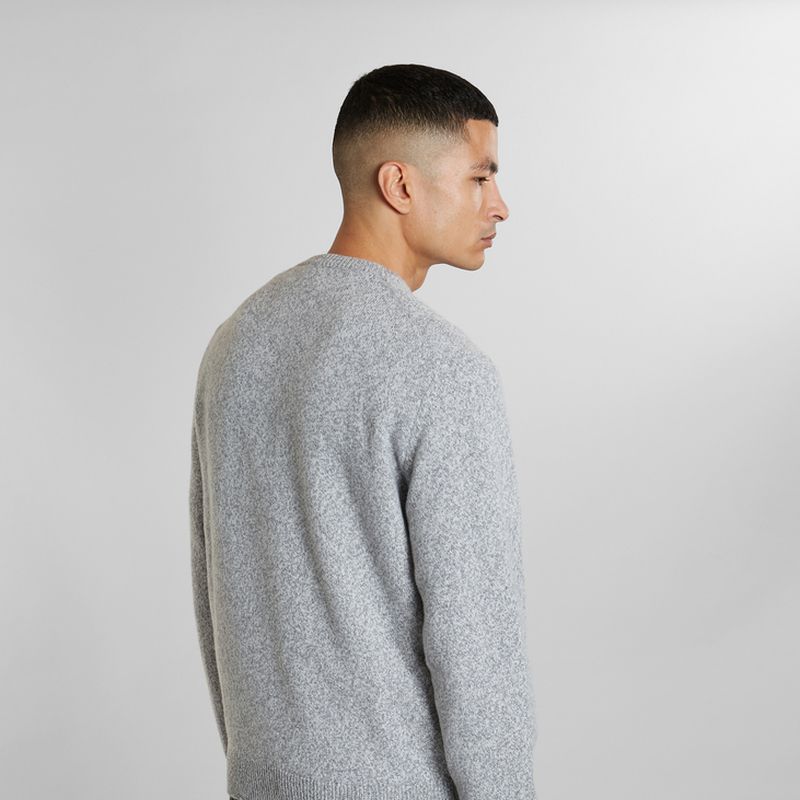 Geelong wool thick round-neck jumper - L'Exception Paris
