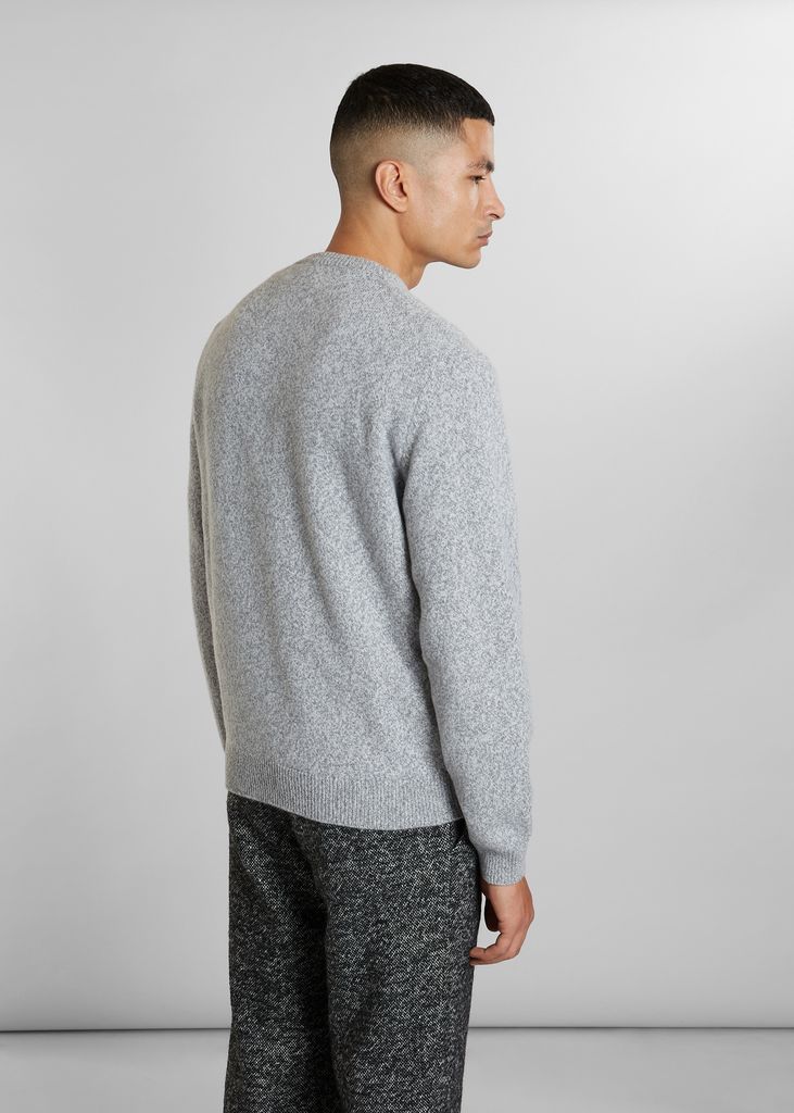 Pullover mit dickem Rundhalsausschnitt aus Geelong-Wolle - L'Exception Paris
