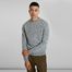 Pull col rond en laine Shetland - L'Exception Paris