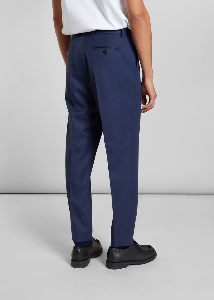 Pleated wool blend trousers - L'Exception Paris