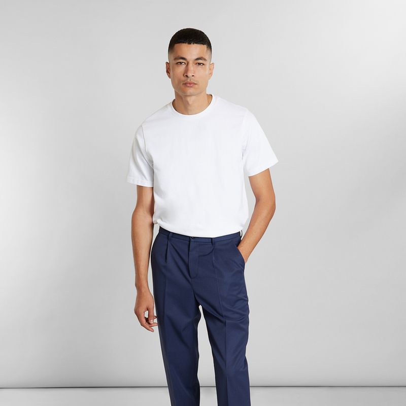 Pleated wool blend trousers - L'Exception Paris