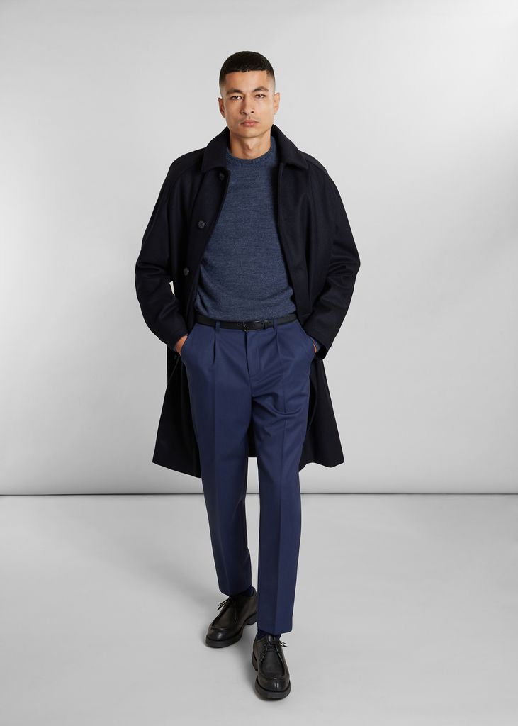 Pleated wool blend trousers - L'Exception Paris
