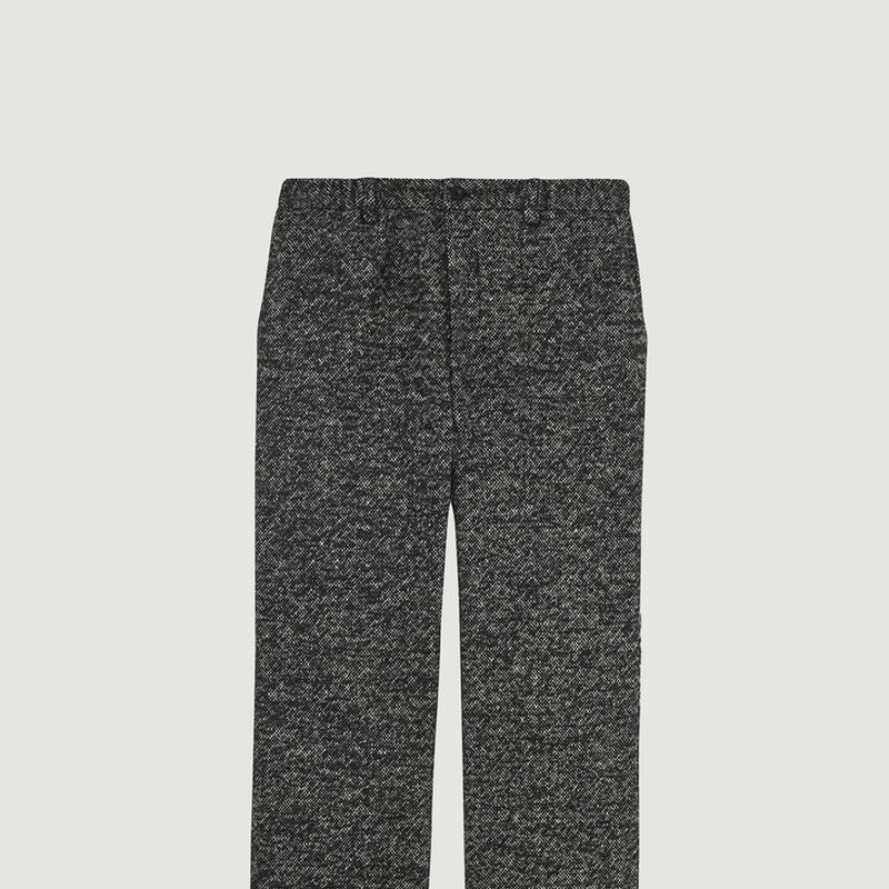 Pantalon taille élastique en laine mélangée - L'Exception Paris