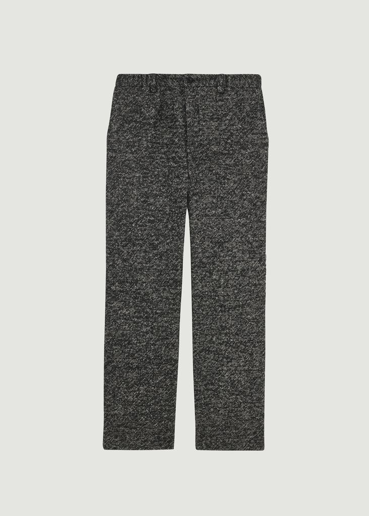 Pantalon taille élastique en laine mélangée - L'Exception Paris