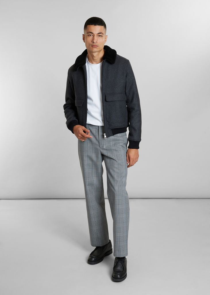 Wool blended Elastic waistband pants - L'Exception Paris