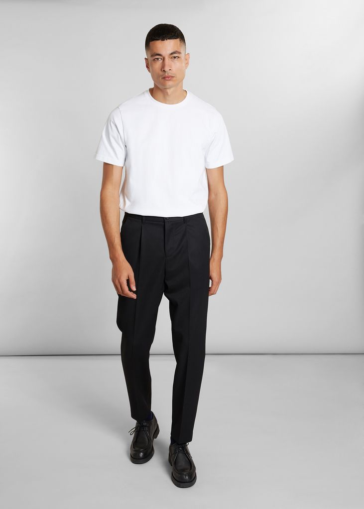 Pleated wool blend trousers - L'Exception Paris