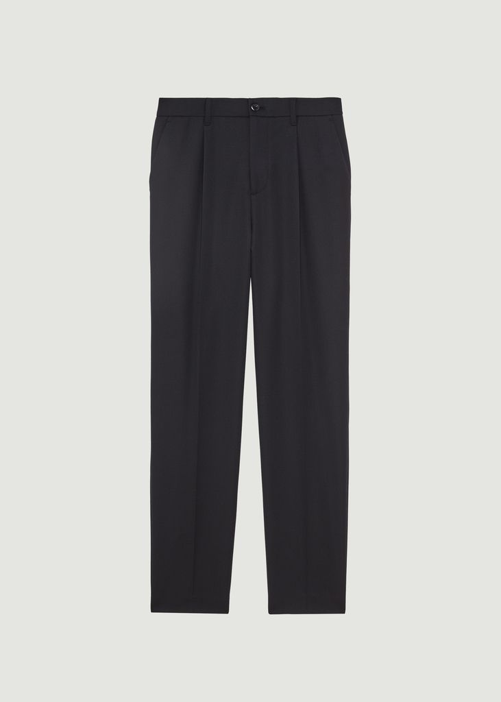 Pleated wool blend trousers - L'Exception Paris